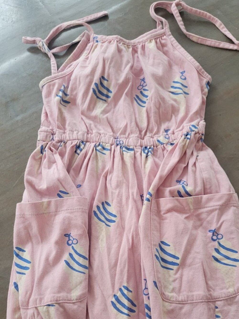 Girl's Tea Dress, Pink, Size 4